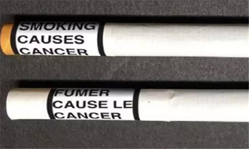 gobierno canadiense significa imprimir advertencias en cigarrillos